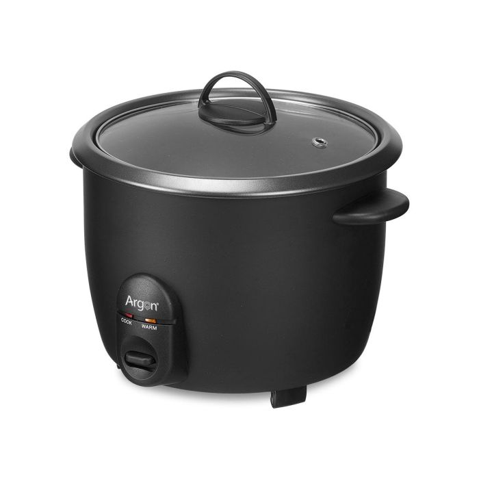 Argon Olla Arrocera Electrica 1L 400W 26x21x23cm Negro Mate (Set de 6) 1