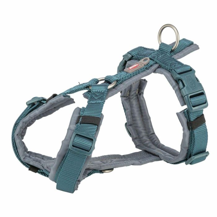 Arnés para Perro Trixie Premium Trekking Azul Grafito S/M