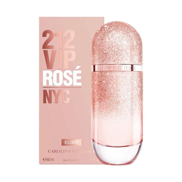 Carolina Herrera 212 VIP Rose Elixir Eau de Parfum para Mujer, 80 ml Vaporizador