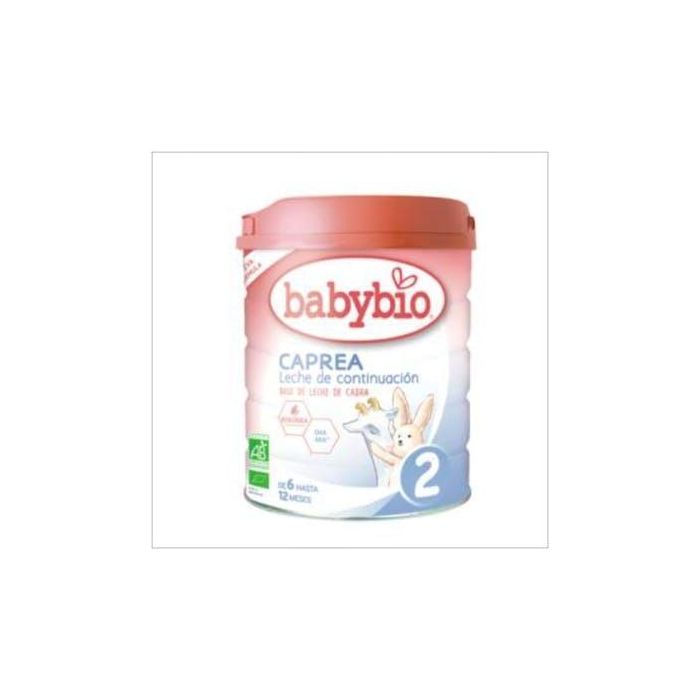Caprea Leche de Cabra Bio Continuación para Bebés 6-12 Meses 800g con Omega 3 y 6, Criado en Países Bajos