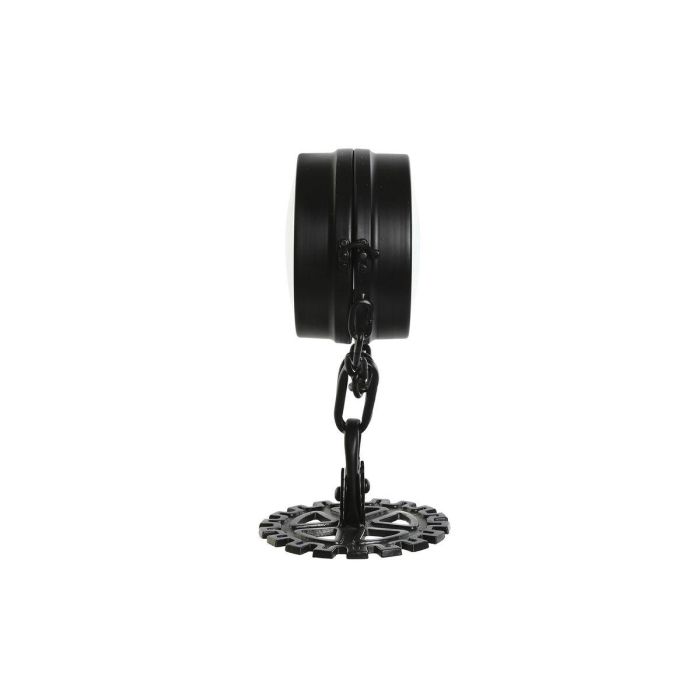 Reloj Sobremesa Loft DKD Home Decor Negro Plateado 17 x 33 x 18 cm 2 Reloj Sobremesa Loft DKD Home Decor Negro Plateado 17 x 33 x 18 cm 2