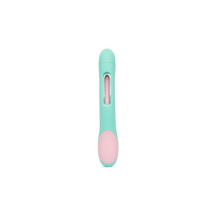 Vibrador Doble Estimulación Diversual Verde Claro 2