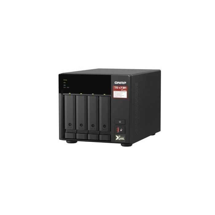 NAS QNAP TS-473A-8G/ 4 Bahías 3.5"- 2.5"/ 8GB DDR4/ Formato Torre 4 NAS QNAP TS-473A-8G/ 4 Bahías 3.5"- 2.5"/ 8GB DDR4/ Formato Torre 4