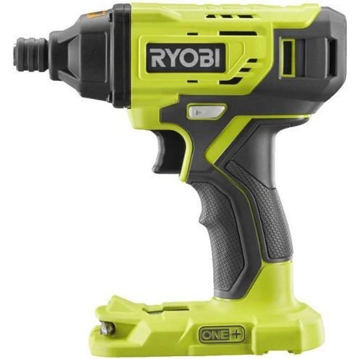 Atornillador de impacto RYOBI ONE+ 18 voltios - 200 Nm - hex 1/4 - R18ID2-0 Atornillador de impacto RYOBI ONE+ 18 voltios - 200 Nm - hex 1/4 - R18ID2-0