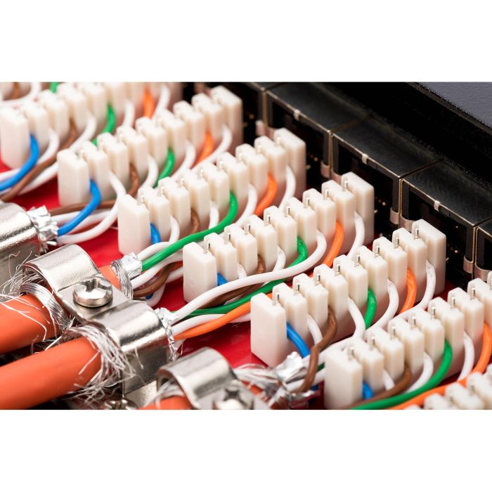 Digitus 1HE 12-Port Cat6A Patchpanel Apantallado Negro 2