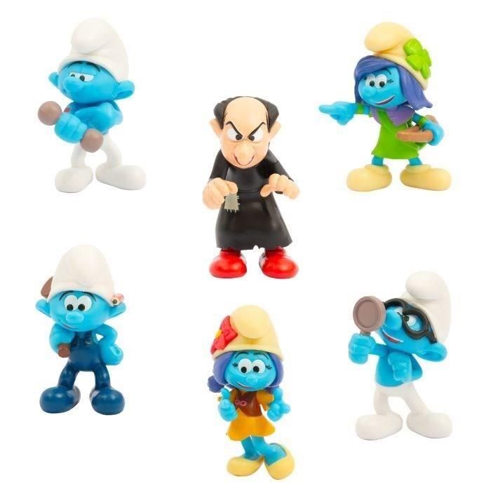 Giochi Preziosi PUF14 Set Figuras Colección Los Pitufos - Caja 6 figuras de 5 cm con 1 Azrael exclusivo - Edad +3 años 1 Giochi Preziosi PUF14 Set Figuras Colección Los Pitufos - Caja 6 figuras de 5 cm con 1 Azrael exclusivo - Edad +3 años 1