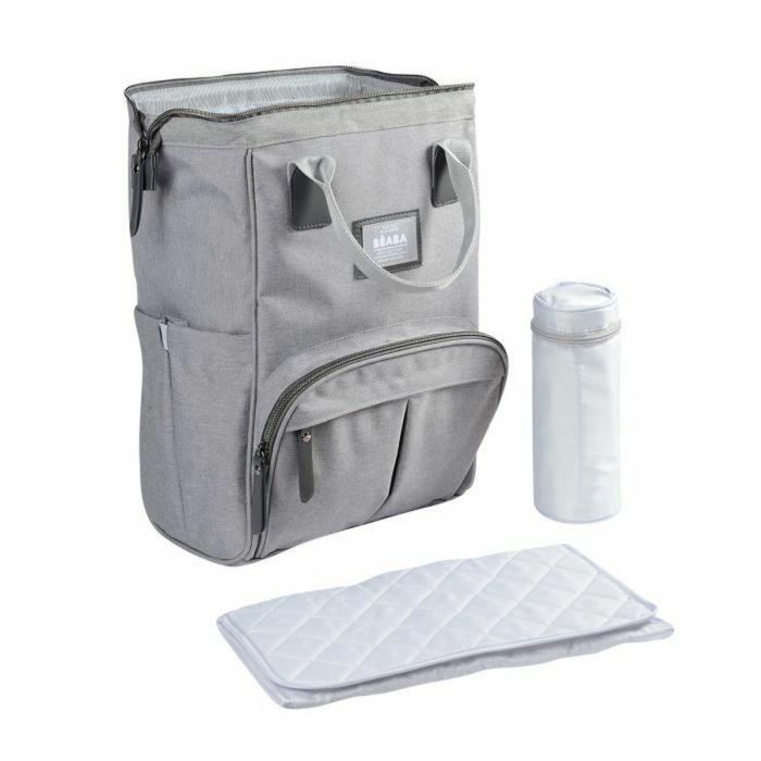 Beaba Bolsa de agua Wellington gris jaspeado moderna unisex ultra práctica ideal para salidas de padres