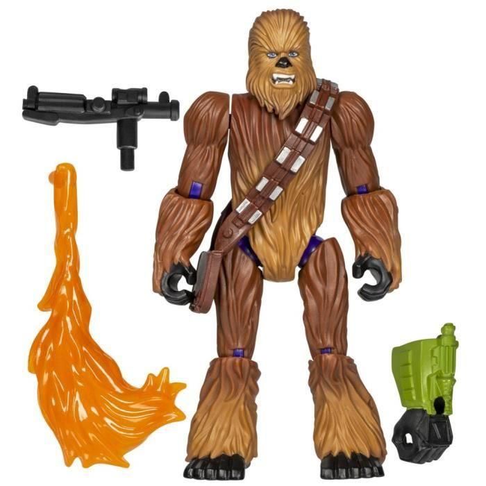 MixMashers Chewbacca, figura personalizable de 12 cm para mezclar y combinar con accesorios, Star Wars, a partir de 4 años 1