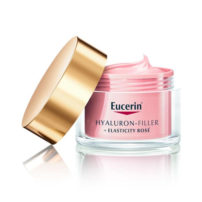 Eucerin HYALURON-FILLER + elasticity rosé Crema de Día SPF30 Antiarrugas Tono Rosado para Luminosidad y Elasticidad 50 ml Eucerin HYALURON-FILLER + elasticity rosé Crema de Día SPF30 Antiarrugas Tono Rosado para Luminosidad y Elasticidad 50 ml