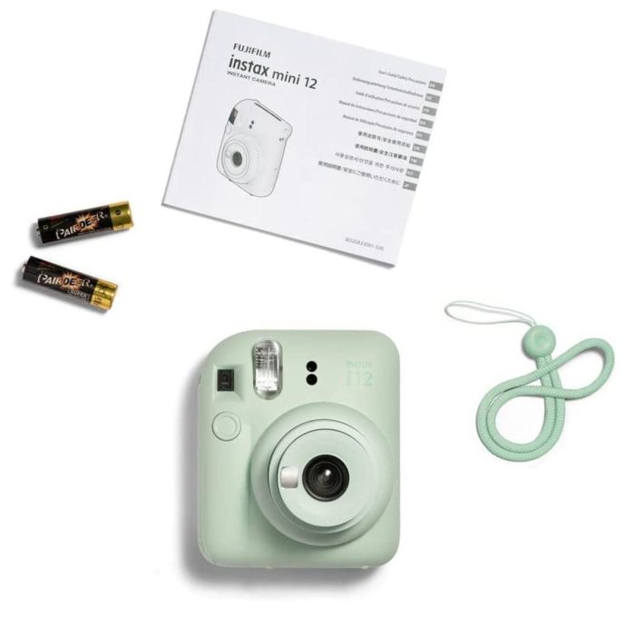 Fujifilm INSTAX mini 12 Cámara Instantánea con Flash Automático, Modo Selfie, Azul Pastel - 16806119 2