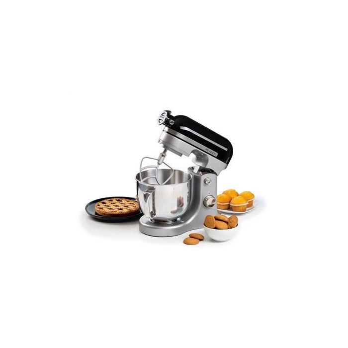Ariete 1589/02 Robot de Cocina 5.5L Negro, 1600W, Acero Inoxidable, 11 Velocidades, 3 Accesorios 4 Ariete 1589/02 Robot de Cocina 5.5L Negro, 1600W, Acero Inoxidable, 11 Velocidades, 3 Accesorios 4