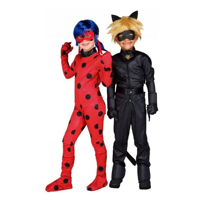 Disfraz infantil lady bug 12/14 años con peluca 2 Disfraz infantil lady bug 12/14 años con peluca 2