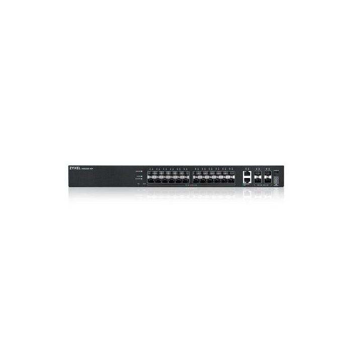Zyxel XGS2220-30F Switch Gestionado L3 Montaje en Rack 24xSFP 4xSFP+ 168Gbit/s Negro 1