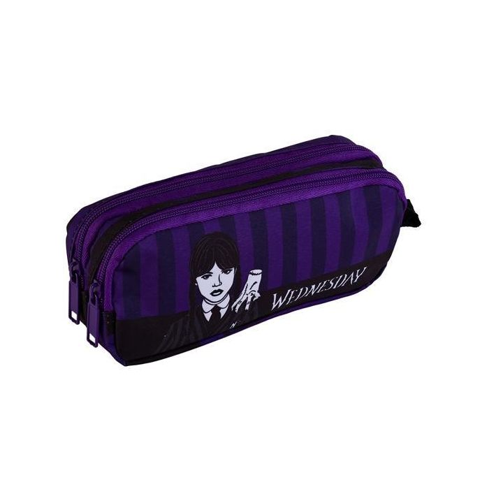 Toybags Portatodo Wednesday Miercoles Addams Y Enid Gamer Case Doble Compartimento Toybags Portatodo Wednesday Miercoles Addams Y Enid Gamer Case Doble Compartimento