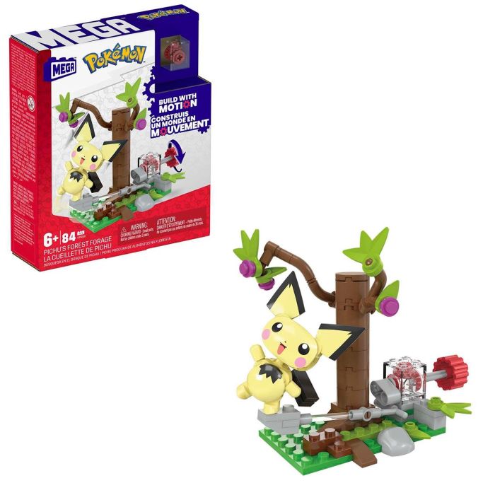 Mega Construx Pokemon Pikachu En El Bosque Hpb59 Mattel 2 Mega Construx Pokemon Pikachu En El Bosque Hpb59 Mattel 2