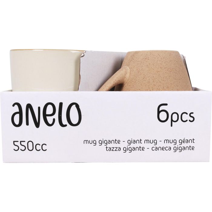 Jarra Mug Gigante 550 cc Anelo - Inde (24 Unidades) 3 Jarra Mug Gigante 550 cc Anelo - Inde (24 Unidades) 3