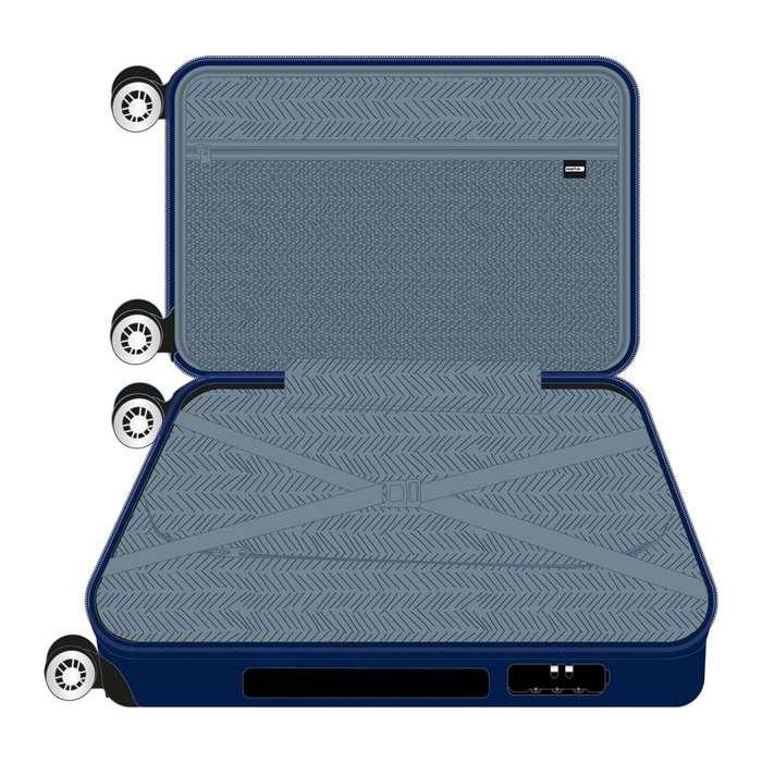 Safta Trolley Cabina 20" Travel Navy Blue 34,5x55x20 cm 2 Safta Trolley Cabina 20" Travel Navy Blue 34,5x55x20 cm 2
