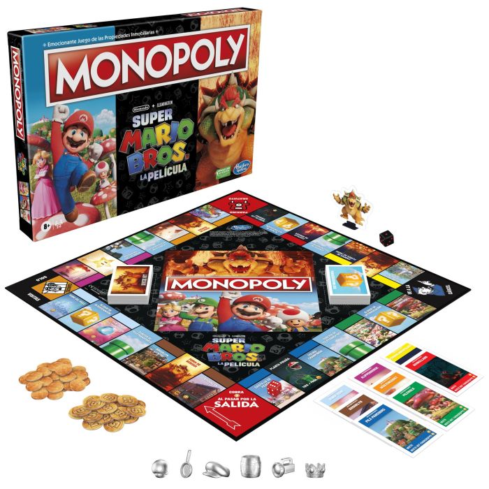 Monopoly Super Mario Movie F6818 Hasbro Gaming 3 Monopoly Super Mario Movie F6818 Hasbro Gaming 3