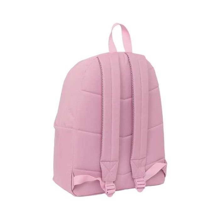 Safta Mochila Munich Basicos Rosa 33x42x15 cm 4 Safta Mochila Munich Basicos Rosa 33x42x15 cm 4