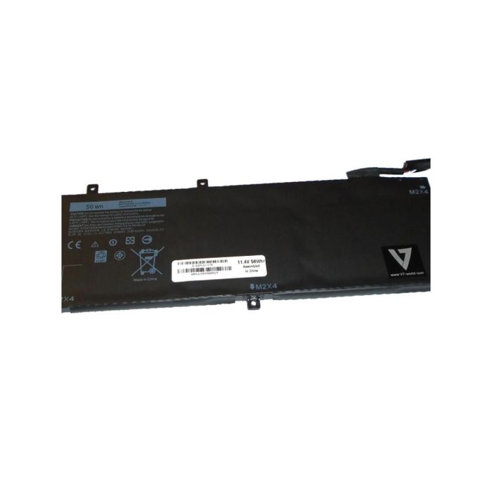 Batería para Portátil V7 D-62MJV-V7E Negro 56 Wh 4865 mAh 1 Batería para Portátil V7 D-62MJV-V7E Negro 56 Wh 4865 mAh 1