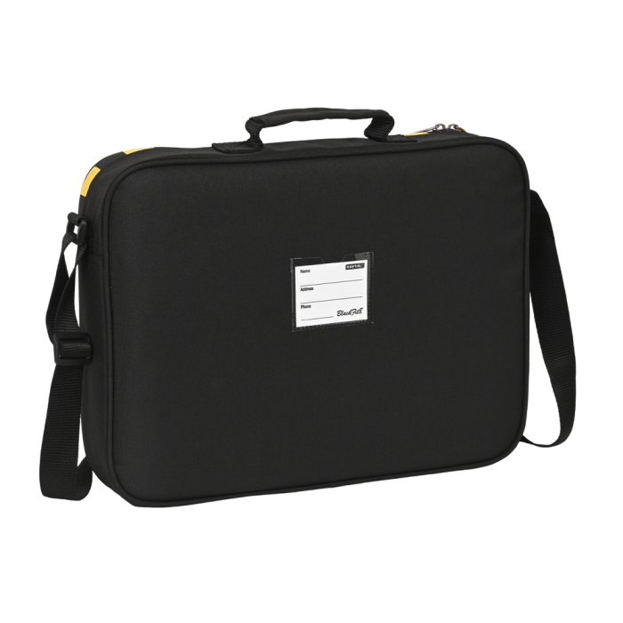 Cartera Escolar BlackFit8 Zone Negro 38 x 28 x 6 cm 1 Cartera Escolar BlackFit8 Zone Negro 38 x 28 x 6 cm 1