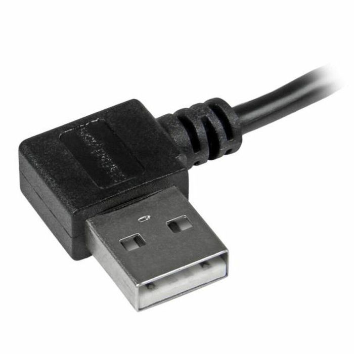 Cable USB a Micro USB Startech USB2AUB2RA2M Negro 2