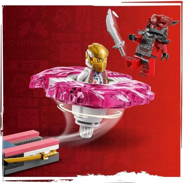 LEGO 71824 NINJAGO Trompo Spinjitzu Dragón de Sora - Juego de construcción para niños de 6 años 4