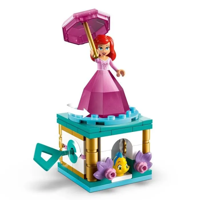 Lego | Disney Princess 43259 Ariel Girando Juego de Construcción para Niñas a Partir de 5 Años
