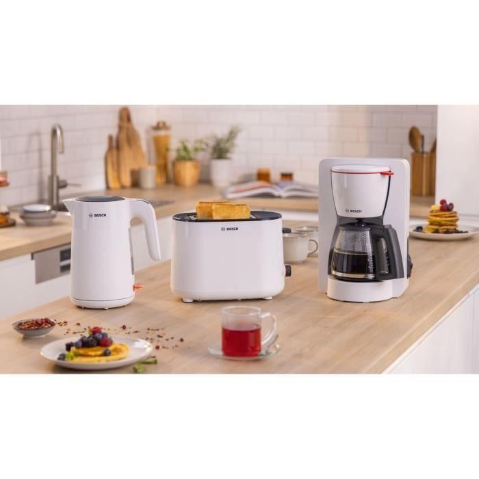 Hervidor - BOSCH - TWK2M161 MyMoment - Blanco mate - indicador de taza - nivel de agua visible en el mango 3 Hervidor - BOSCH - TWK2M161 MyMoment - Blanco mate - indicador de taza - nivel de agua visible en el mango 3