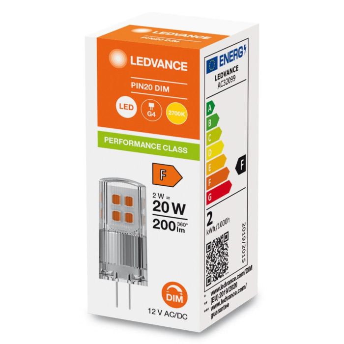 [LVE-4099854064661] Ledvance/Osram Bombilla LED "Special" G4 2W 200Lm 2700K 320º IP20 Regulable 1
