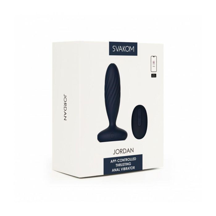 Plug Anal Svakom Negro (10 cm) 14