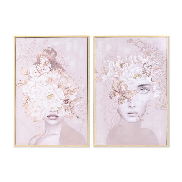 Cuadro Moderno DKD Home Decor Beige 3.7 x 120 x 80 cm (2 Unidades) Cuadro Moderno DKD Home Decor Beige 3.7 x 120 x 80 cm (2 Unidades)