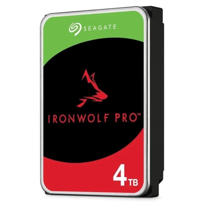 Seagate IronWolf Pro NAS ST4000NT001 Disco Duro Interno 4TB 3.5" SATA 7200 RPM 256MB Caché Seagate IronWolf Pro NAS ST4000NT001 Disco Duro Interno 4TB 3.5" SATA 7200 RPM 256MB Caché