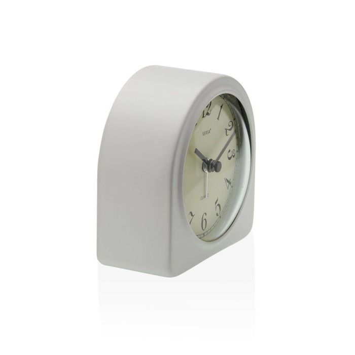 Reloj de Mesa Versa Luxa Blanco Plástico 5,8 x 10 x 10 cm 3