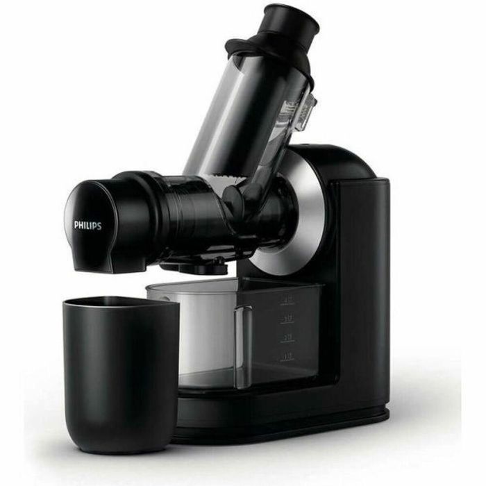 Philips HR1889/70 Extractor de Jugo 150W, Rotación Lenta, Chimenea XL 70mm, Limpieza Rápida, Compatible con Lavavajillas - Negro