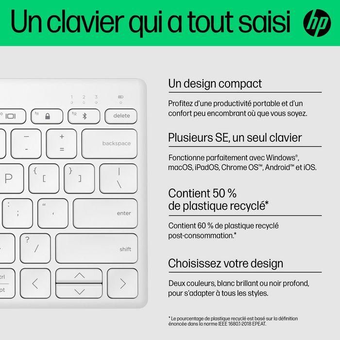HP 350 Teclado Inalámbrico Bluetooth Compacto Multi-Dispositivo, Cómodo y Portátil para Productividad en PC, Portátil, Tablet y Móvil 19 HP 350 Teclado Inalámbrico Bluetooth Compacto Multi-Dispositivo, Cómodo y Portátil para Productividad en PC, Portátil, Tablet y Móvil 19