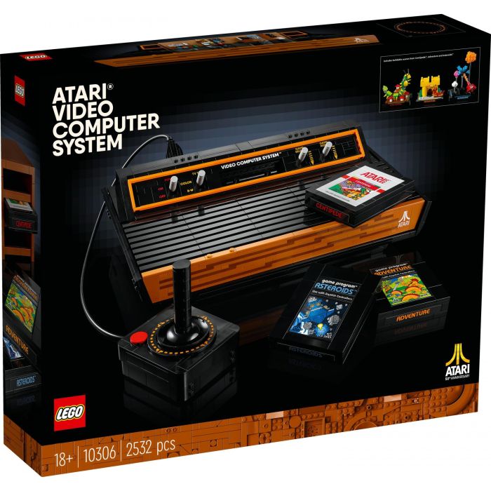 LEGO Icons 10306 Atari 2600, modelo para construir, consola de juguetes de video, para adultos 8 LEGO Icons 10306 Atari 2600, modelo para construir, consola de juguetes de video, para adultos 8