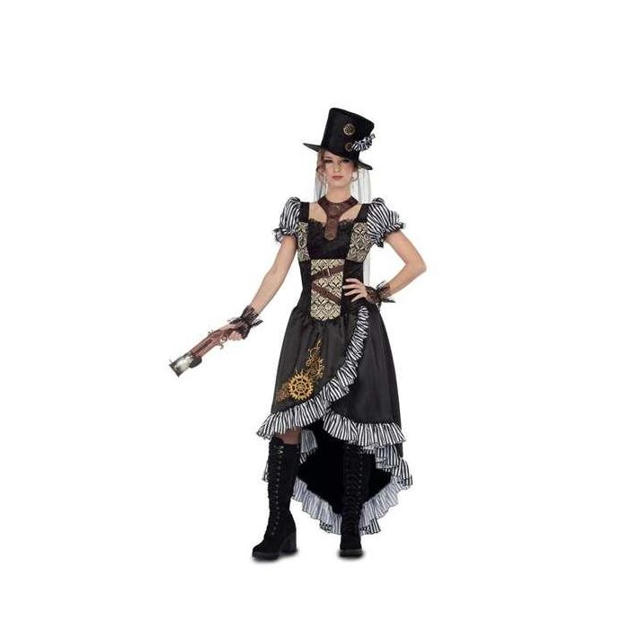 Disfraz lady steampunk talla m-l Disfraz lady steampunk talla m-l