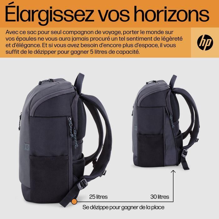 HP Mochila TRAVEL 25L para portatil de 15,6" 10 HP Mochila TRAVEL 25L para portatil de 15,6" 10