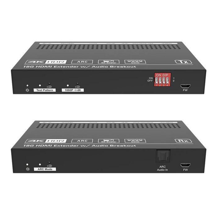Vivolink HDBaseT Extensor Kit Transmisor/Receptor HDMI 2.0 18Gbps 4K 60Hz (40m) / 1080p (70m) con Audio Breakout y Extensión AV IR RS232 4 Vivolink HDBaseT Extensor Kit Transmisor/Receptor HDMI 2.0 18Gbps 4K 60Hz (40m) / 1080p (70m) con Audio Breakout y Extensión AV IR RS232 4