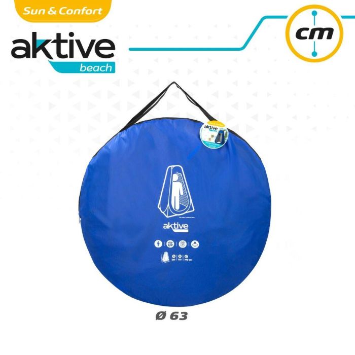 Tienda de Campaña Aktive 120 x 190 x 120 cm Azul 1 Tienda de Campaña Aktive 120 x 190 x 120 cm Azul 1