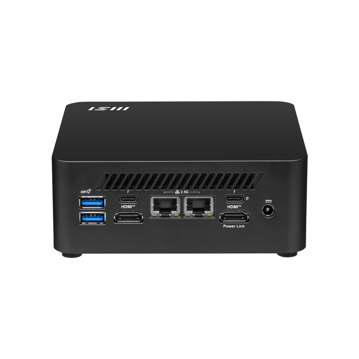 MSI 936-B0B111-237 Mini PC Barebone Intel Core 7 150U DDR5 Wi-Fi 6E Bluetooth 5.3 Negro 20