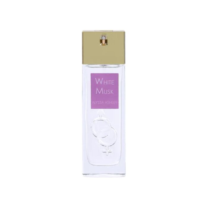 Alyssa Ashley White Musk Eau de Parfum 50 mL - Fragancia Icónica y Atemporal con Aroma Duradero y Sofisticado para Mujer