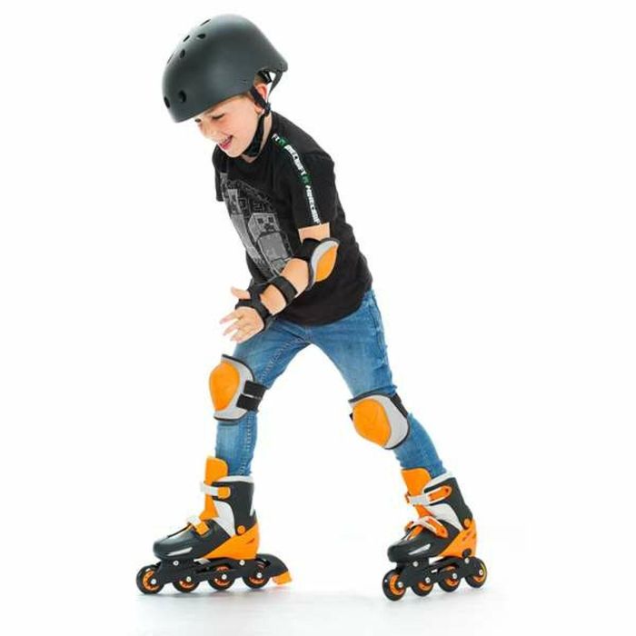Patines 4 en linea naranja ajustable talla m (35/38) 4 Patines 4 en linea naranja ajustable talla m (35/38) 4