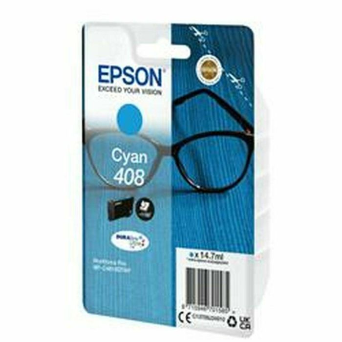 EPSON tinta Cyan Singlepack 408 DURABrite Ultra Ink 6 EPSON tinta Cyan Singlepack 408 DURABrite Ultra Ink 6