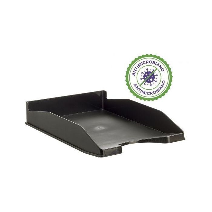 Archivo 2000 Bandeja Archivo 2000 Antimicrobiana Apilable En 3 Posiciones Fondo Liso Formato Din A4 Y Folio 345x255x60 mm Negro Archivo 2000 Bandeja Archivo 2000 Antimicrobiana Apilable En 3 Posiciones Fondo Liso Formato Din A4 Y Folio 345x255x60 mm Negro