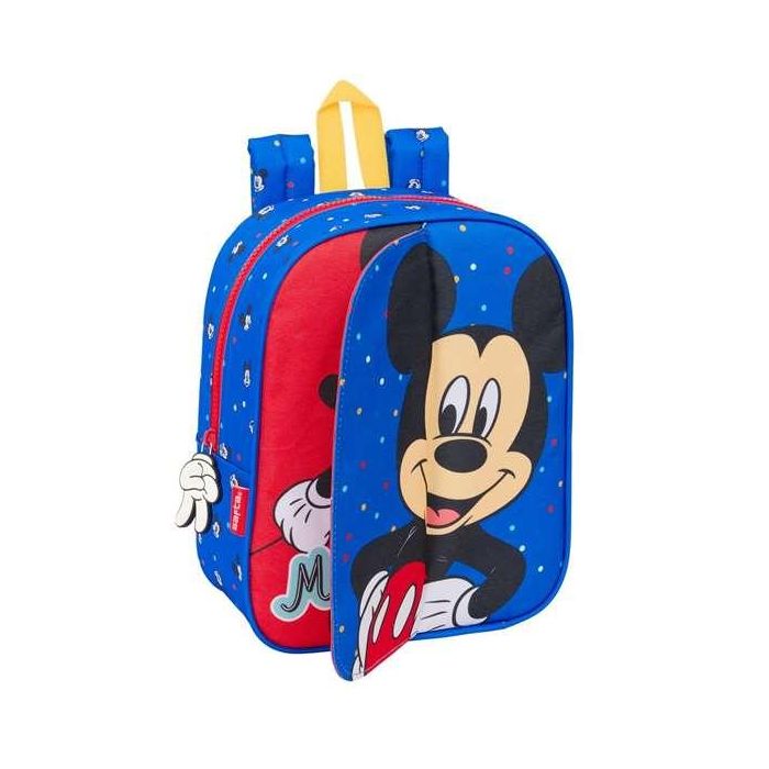 Safta Mochila Guardería Adaptable Carro Mickey Mouse Good Day 270x220x100 mm 2 Safta Mochila Guardería Adaptable Carro Mickey Mouse Good Day 270x220x100 mm 2