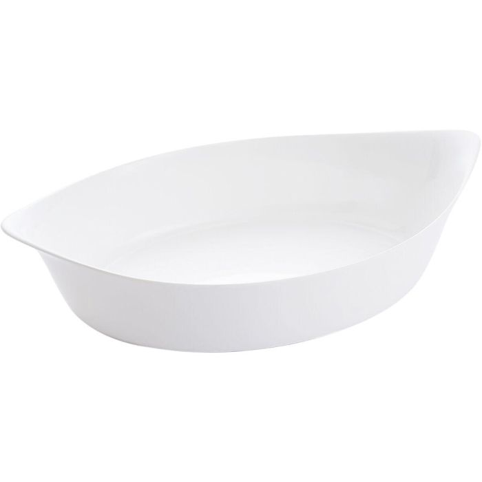 Fuente de Cocina Luminarc Smart Cuisine Ovalado Blanco Vidrio 6 Unidades 38 x 22 cm 2