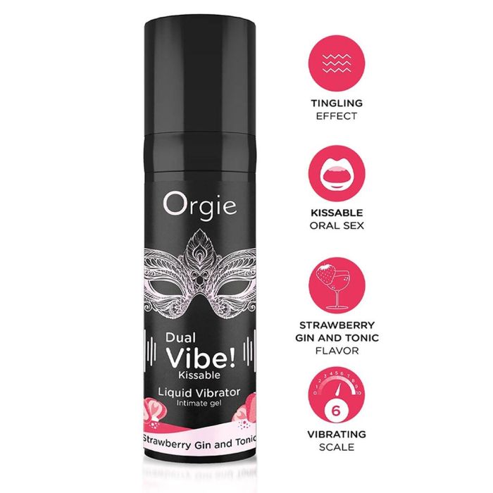Lubricante Orgie 15 ml Fresa Vibrador 2