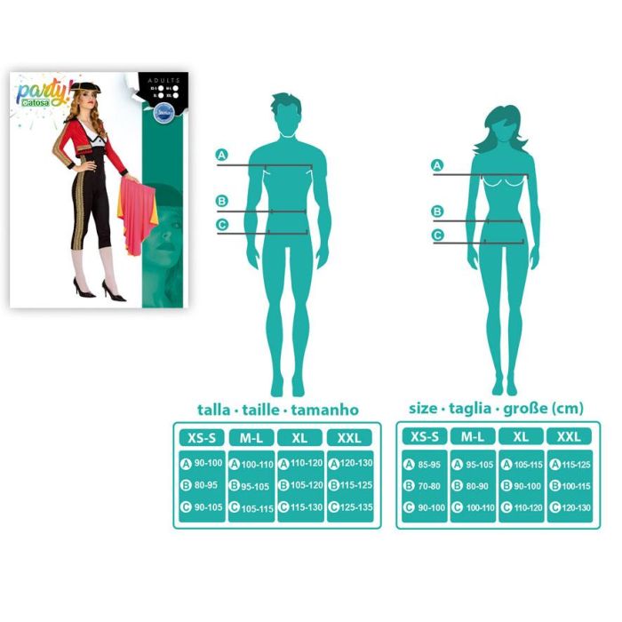 Disfraz Torera Mujer Adulto XS-S 1 Disfraz Torera Mujer Adulto XS-S 1